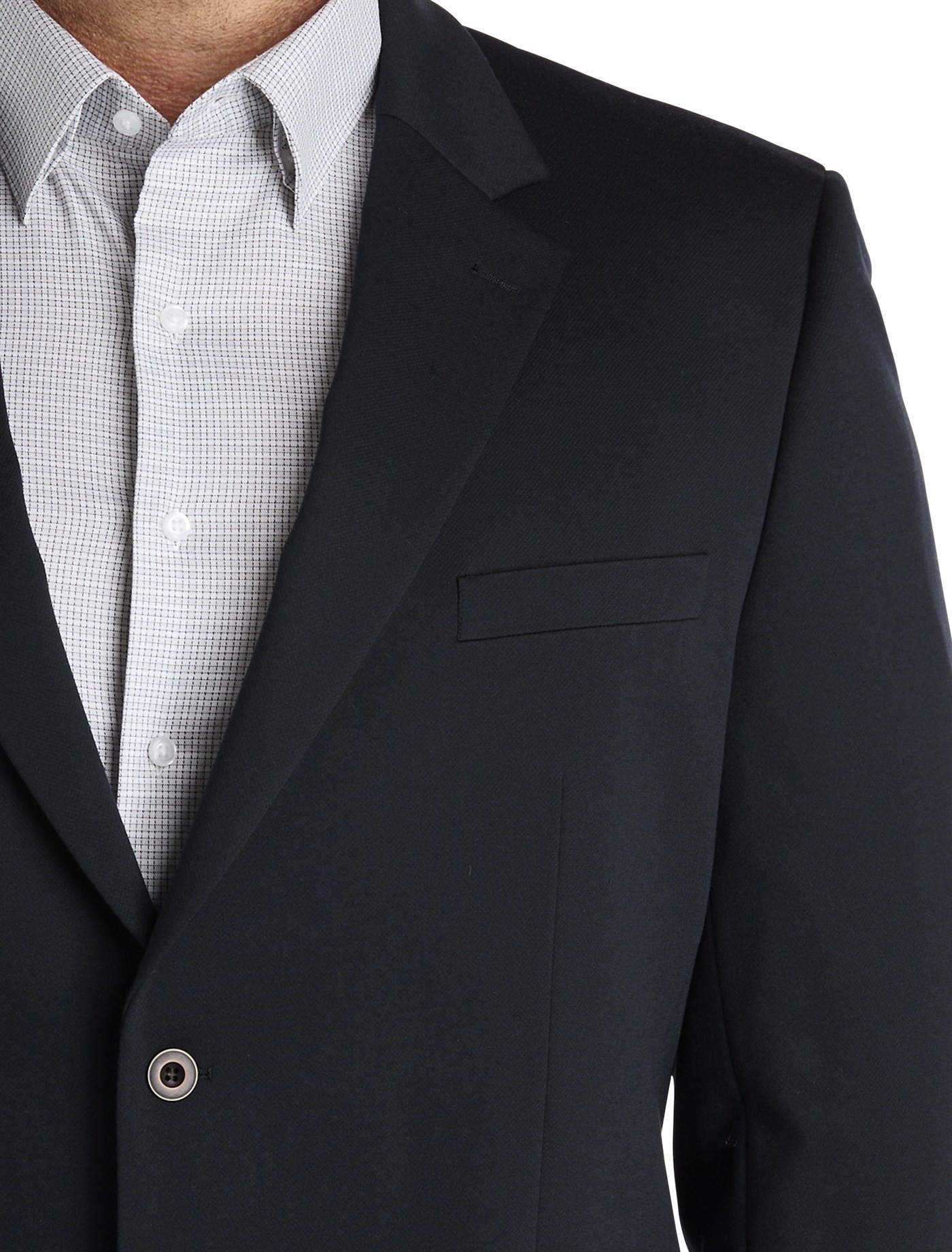 Jack Victor JV Reflex Classic Knit Blazer in navy